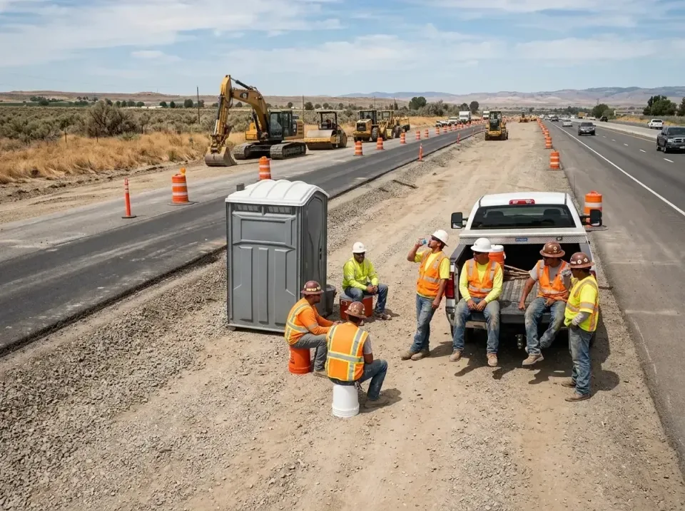 highway-road-construction-crew-007 — frequently asked questions, Porta Potty and Restroom Rentals in Chamblee, GA